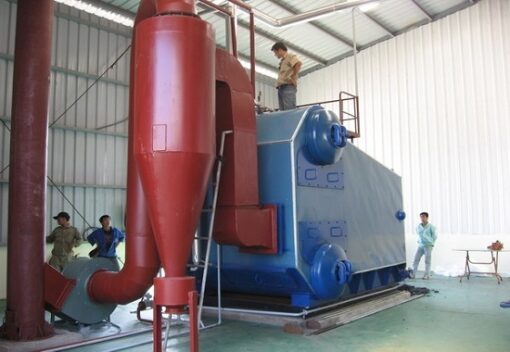 Lò Hơi Đốt Than Ống Nước Dạng Ke